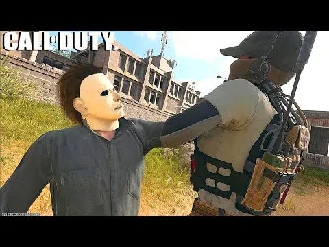 New Operator Michael Myers Haddonfield Takedown Finishing Move - MW3 Finishers