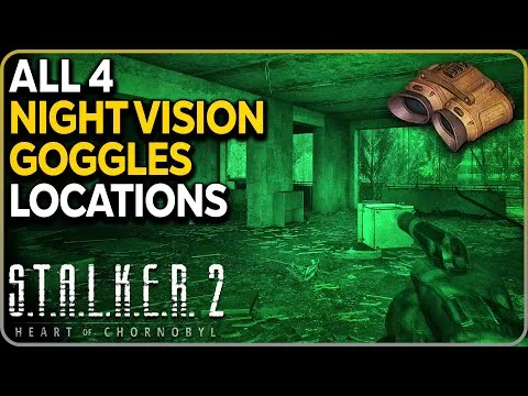 All Night Vision Goggles Locations in Stalker 2