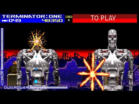 Terminator 2: Judgement Day Longplay (Arcade) [4K]