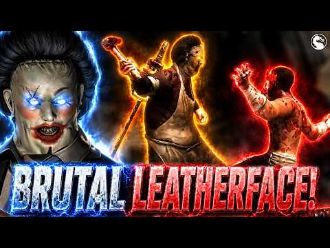 The Most BRUTAL Leatherface You'll Ever See! (MKX FT5)